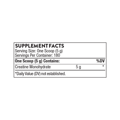 Creatine - 180 Servings